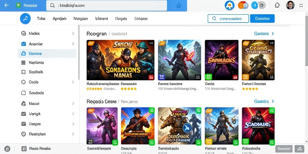 Pengguna sedang menikmati fitur reward dan leaderboard.