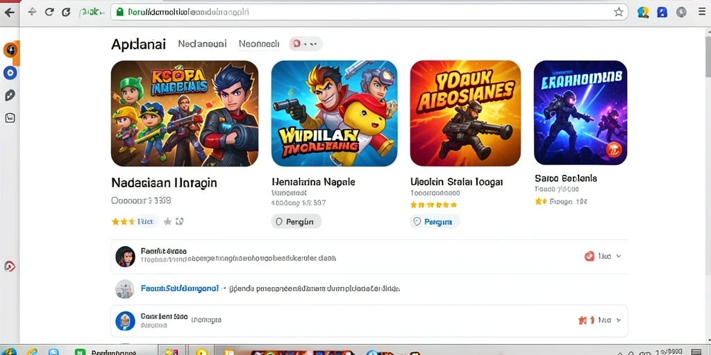 Grafik yang indah menambah pengalaman bermain yang seru.