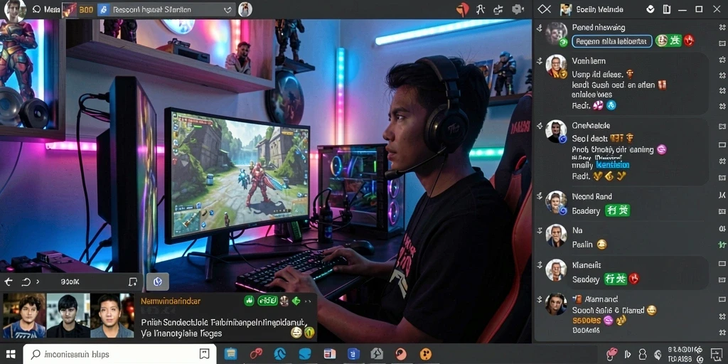 Leaderboards yang menunjukkan peringkat pemain terbaik.