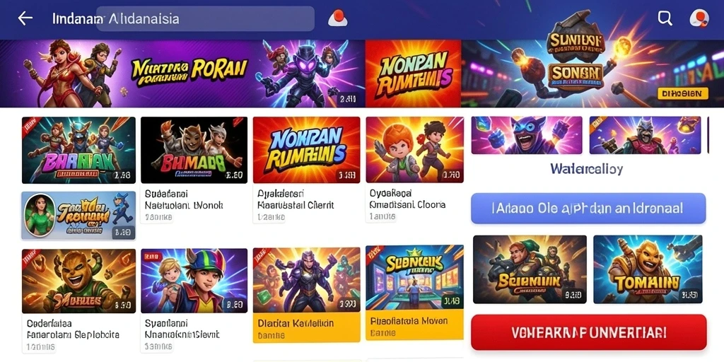 Pengalaman bermain yang seru dan kompetitif.