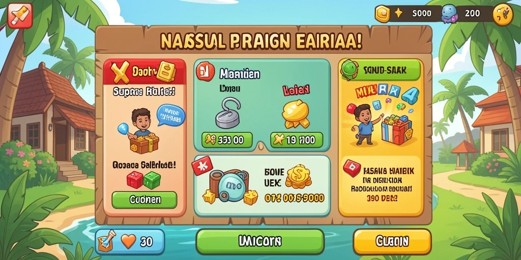 Interaksi sosial yang menyenangkan dengan pemain lain.